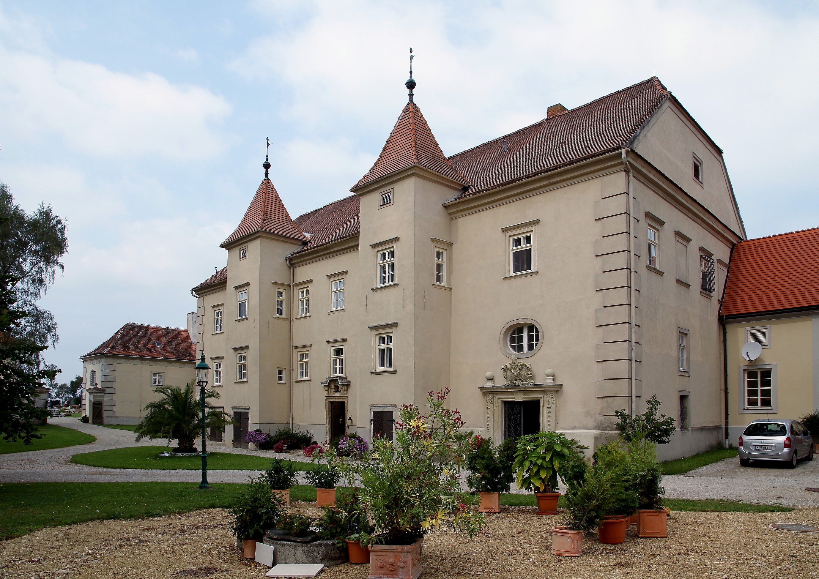 Training auf Schloss Gurhof